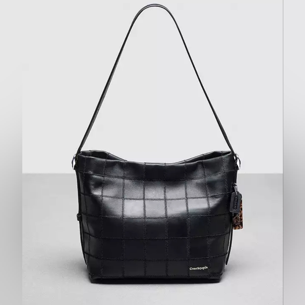 Coachtopia Alter/Ego Hobo Bag In Checkerboard Upcrafted Leather